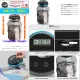 Digital Piggy Bank Coin Savings Tabung Duit LCD Display Jar Syiling Coins Counting Automatic Electronic Saving Money Box. 