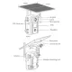LS VISION 2K 4MP 4G Solar Alert Intelligent Trail Camera UCon APP Outdoor IP66 Waterproof CCTV Camera 0.2S Fast Wake-up PIR Ai Move Tracking Automatic Recording Wildlife Camera for Garden Yard Farms. 