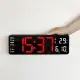 Large LED Digital Wall Clock Remote Control Temp Date Week Display Memory Table Watch Wall-mounted Dual Electronic Alarms Clocks. 