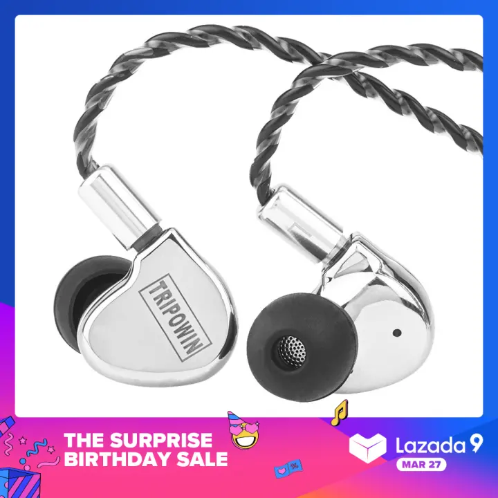 Tripowin Tc 01 Tc01 1dd Si Pu Driver Hifi In Ear Earphone With Metal Housing Detachable 0 78mm 2pin Cable 10mm Lazada Ph