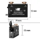Universal Dual Stage Electronic Turbo Boost Controller PSI Turbocharger with Switch Vehicle 30 90psi Car Accessories. 