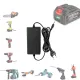 3 Pins 12V 18V 21V Charger For 18V 24V 36VF 48VF 88VF 128VF 388VF 588VF 928VF Electric Lithium Battery UK Adapter. 