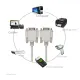 RS232 DB9 9 Pin Male to Female Serial Port Cable Industrial Adapter DB9-Pin PC Converter Extension Cable 1.3M/2.5M/4.5M. 