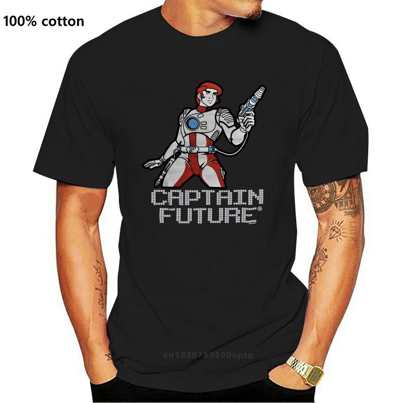 Áo thun captain future mới áo thun màu đen và trắng mát mẻ áo thun thương hiệu chất lượng cao 2021 áo mùa hè mới 100% cotton ngắn tay cổ tròn in hình thời trang thường ngày cổ tròn cpr thời trang cổ tròn tay ngắn thường ngày