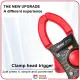 ANENG ST170 Digital Clamp Meter Multimeter Counts 500A Current AC/DC Voltage Tester Hz Capacitance NCV Ohm Diode Test. 