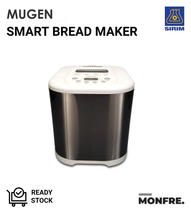 Mugen Fully Automatic Bread Maker With Ice Cream Function 16 Programmes Non Stick Baked Pot Free Gifts Ready Stock 1 Year Warranty Lazada