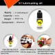 【 cube three-piece suit】S1 Magic Speed Professional Lubricant Oil Premium Quality Silicon Oil for  Magic Cube Speed Cube Lube 10ML toys education. 