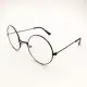 Women Men Casual Retro Round Transparent Glasses Frame Clear - Spek Mata Korea Bulat. 