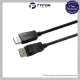 Hotron Display Port (M) to Display Port (M) Cable with Latches 1.8M (E246588 AWM). 
