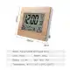 [LAZCHOICE] Atomic Clock LCD Digital Calendar Alarm Day Clock Dual Alarm Color with Snooze Big Size Number Multifunction Temperature Table Clocks with Thermometer (Standard). 