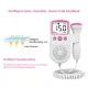 Baby Fetal Doppler Heart Sound Rate Device Heartbeat Detector Ultrasound Detector Monitor Fetal Sound Detector LCD Curve Display 胎心检测仪. 