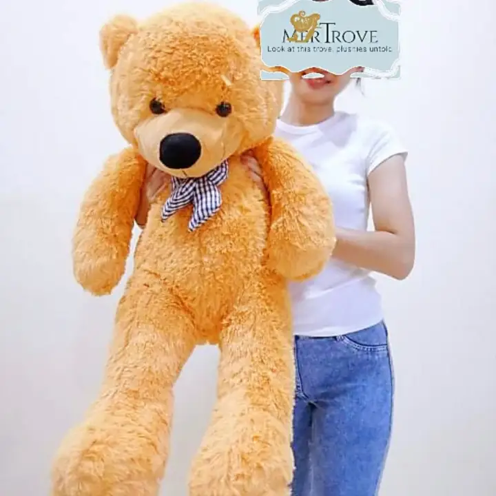 M Sia Stock 110cm 1 1m Giant Teddy Bear Soft Toy Plush Stuffed Bear Gifts Plushie Anak Patung Lazada
