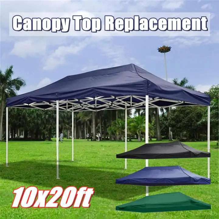 10x20ft Pop Up Canopy Top Replacement, Patio Gazebo Canopy Top Replacement