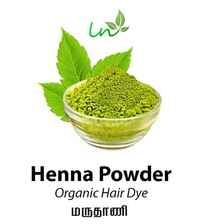 Henna Powder Natural Hair Dye மர த ண Natural Organic 100g Lazada