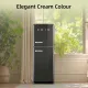 CHiQ 220L Retro Colourful No-Frost Refrigerator Multi Air Flow/Powerful Cooling/Silent Operation/Energy Saving CTM202N-RBK. 