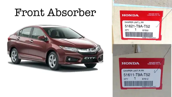 Honda Genuine Front Absorber ( Honda City T9A / Honda Jazz T5A )