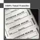 White Tamper Evident Stickers/Seals Warranty Void Seal sticker Adhesive Label sticker with Unique Serial Number High Security Label. 