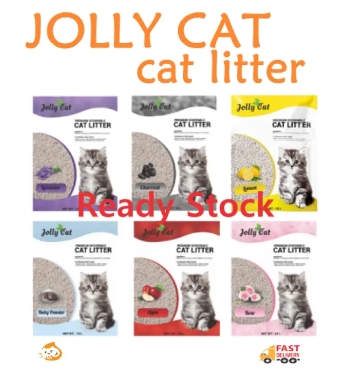 Promotion Jolly Cat Cat Litter 10liter Cat Toilet Pasir Kucing Murah Lazada