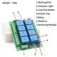 WenQia DC 12V 10A 8CH Relay Receiver Module RF 433MHz Wireless Remote Control Switch Transmitter. 