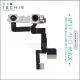 FRONT CAMERA SELFIE CAMERA FOR IPHONE 5C 6 6S 6 PLUS 6S PLUS 7 8 PLUS X XS XR XS MAX 11 PRO MAX KAMERA DEPAN SECONDARY MICROPHONE MIC 3G CAMERA PROXIMITY SENSOR SPEAKER CONNECTION POINT. 