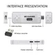 Y6 Retro Video Game Stick 4K/HDMI-Compatible Output Video TV Games Stick Built in 10000+ Games Multiple Languages for Television. 