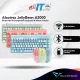 Alcatroz JellyBean A3000 Wireless Keyboard and Silent Mouse Combo | Wireless 2.4G | Bluetooth Compatible | Rechargeable. 