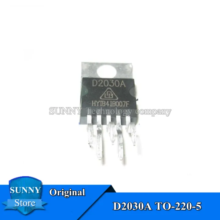10Pcs Original D2030A TO-220-5 CD2030ACZ CD2030CZ D2030ACZ CD2030 TO220-5 Audio power amplifier IC chip New Original