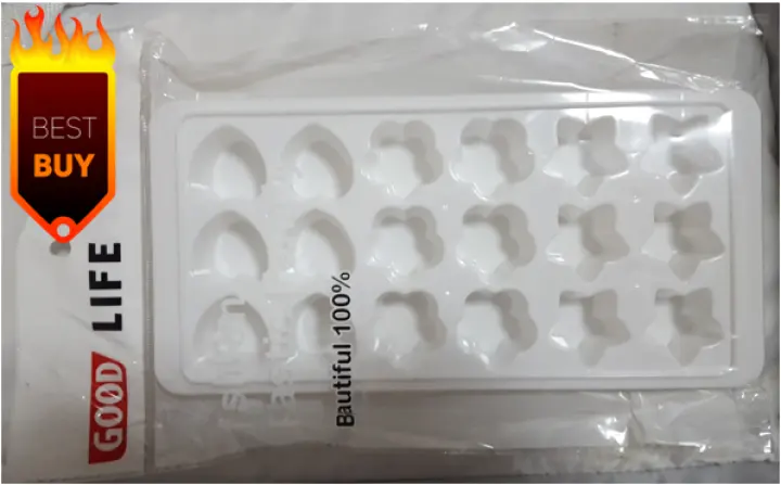 Ice Cube Tray Bekas Ais Ketul Kiub Easy Release 18 Grid Bekas Kiub Ais Air Batu Beku Ice Maker Ice Tray Mould Mold Lazada