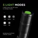 Tactical Flashlight Set heavy duty with Rechargeable Battery and Charger waterproof LED Sale COD. 