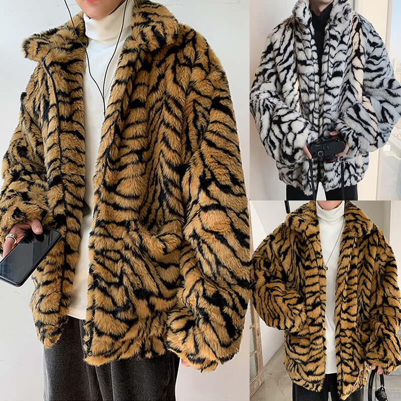 leopard overcoat