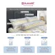 SUKAME Giudecca Super Single Comforter Set [620 Thread Count] / [3 IN 1] Cadar Dan Selimut Tilam Getah Bedsheet Set (Super Single / Queen / King). 
