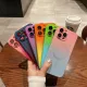 CrashStar With Lens Films MagSafe Gradient Liquid Silicone Soft Phone Case For iPhone 16 15 14 Pro Max Plus 13 12 11 Pro Max Wireless Charging Phone Casing Shockproof Phone Cover With Full Cover Lens Camera Protection Hot Sale. 