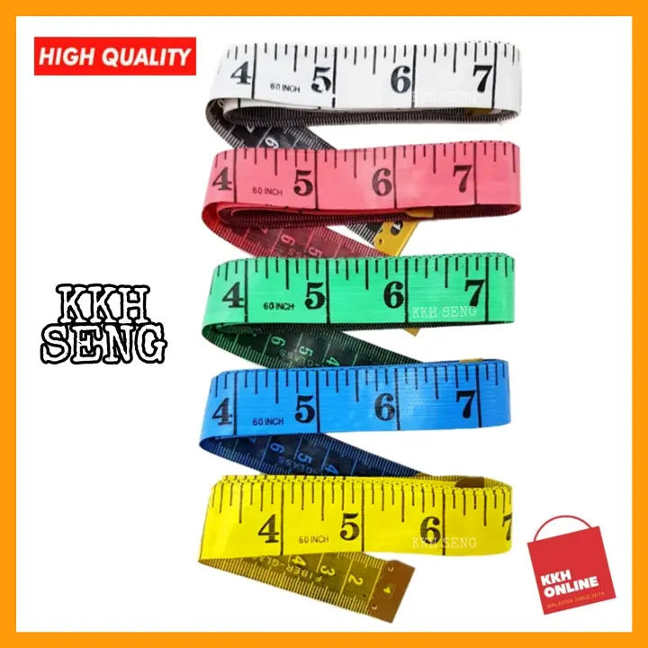 Tailoring Measure Tape Tali Tape Ukur Baju Tali Pita Ukur 量身带 Lazada