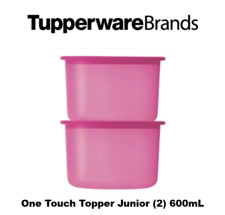 Tupperware One Touch Topper Junior (2) 600mL