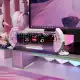 DIVOOM TIMES GATE PINK Pixel Art Informative Display Desktop Companion Dynamic Light Effects Increase Gaming experience Clock. 