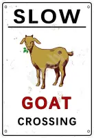 Keely Just A Gril Who Loves Goats Metal Vintage Tin Sign Wall Decoration 12x8 inches for Cafe Bars Restaurants Pubs Man Cave Decorative 