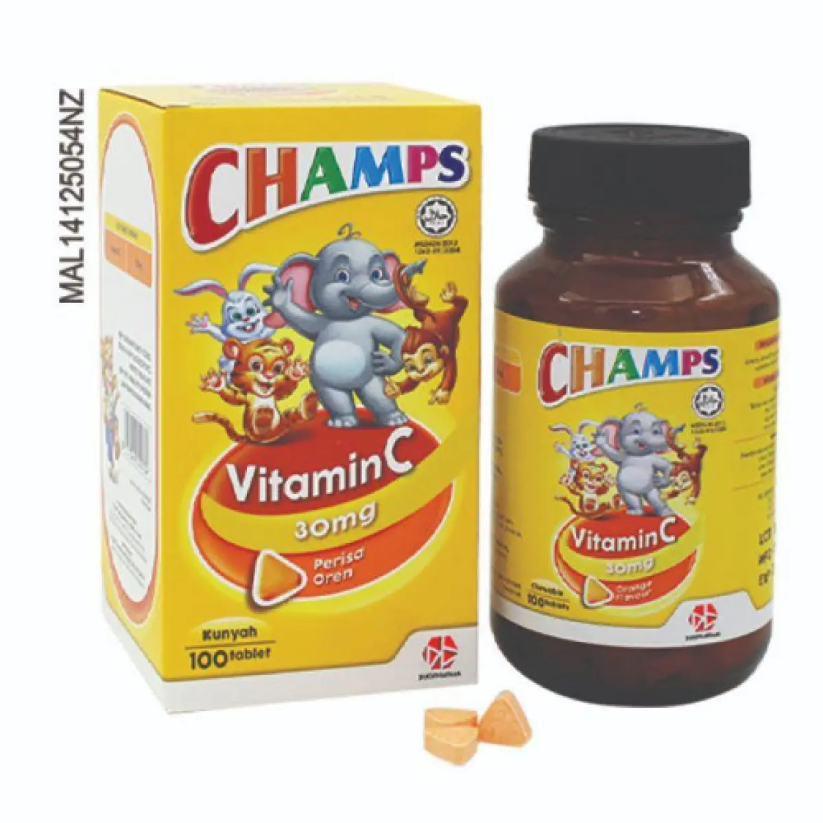 Champs Vitamin C 100mg Lazada