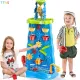 TEMI Water Table Waterfall Outdoor Toys for Kids Toddlers Boys Girls, Two-Sided Waterfall Tray Water Sand Activity Tables Outdoor Outside Toys. 