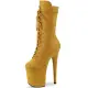 Denova's Women Suede Very High Heel Big Size Pole Dancing Ankle Show Boot. 