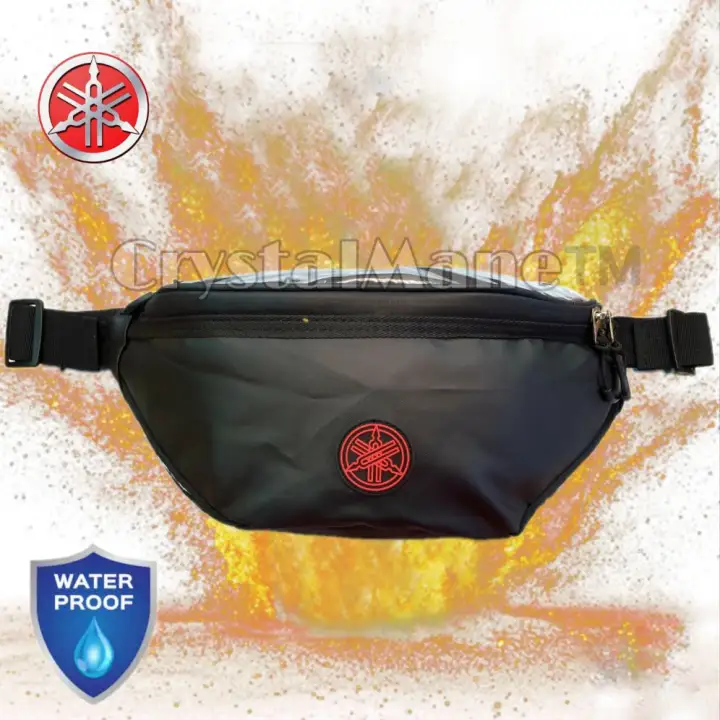 Yamaha Waterproof Bikers Waist Bag Bag Piggang Motosikal Kalis Air Lazada