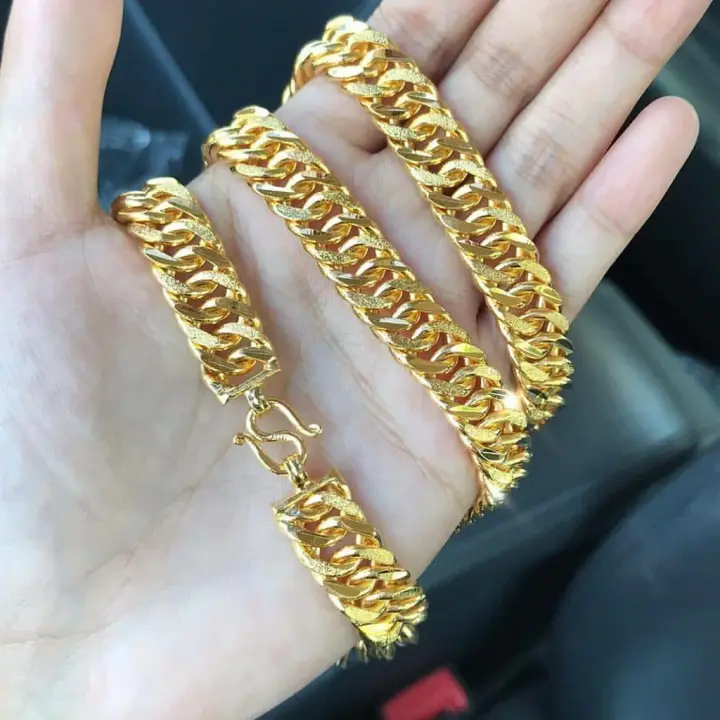 Cop 916 Persis Ori Emas Bangkok Rantai Leher Necklace Lazada Singapore