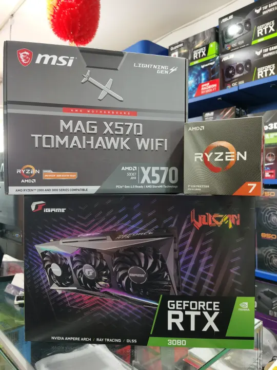 Aone Plus Ss2 Bundle 3 Freegift For Colorful Nvidia Igame Geforce Rtx3080 Vulcan Oc 10g V Gddr6x 320 Bit Card Lazada