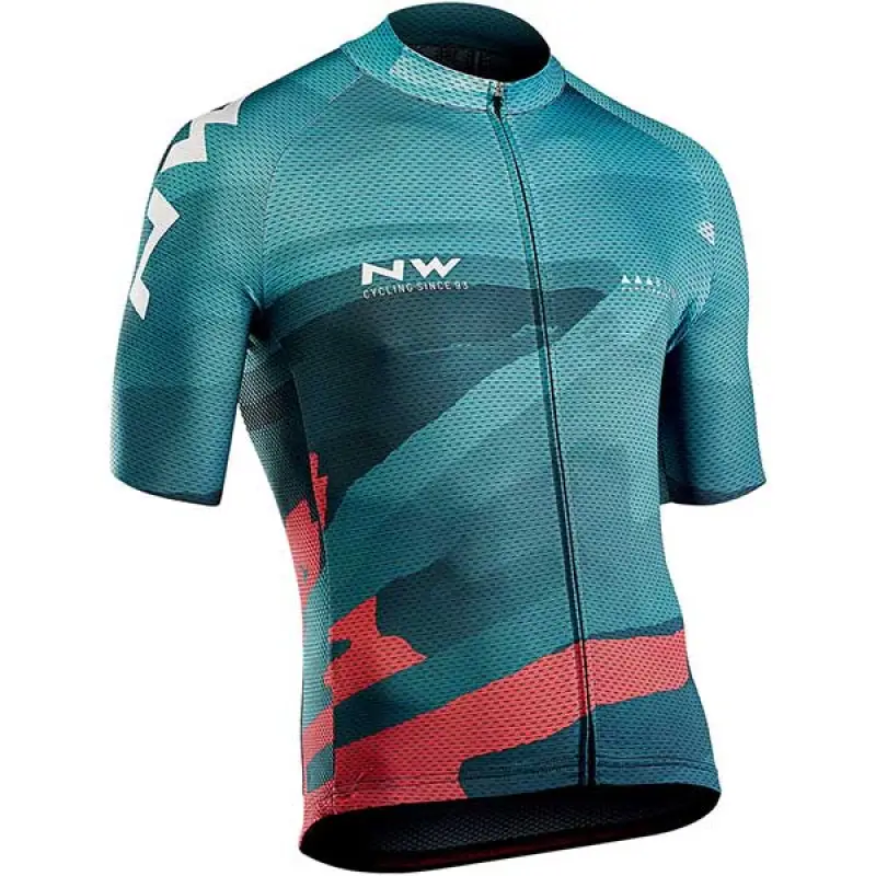 Pro Cycling Jersey Short Sleeve Mountain Bike Top Quick Dry Road Riding Apparel MTB Shirt
