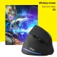 [Vktech] ZELOTES F-35 6 Keys Wireless Rechargeable 2400DPI Adjustable Vertical Mouse. 