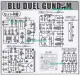 GG MINI Gμndam Bandai Model SDEX 295 BLU DUEL Gμndam GAT-X1022. 