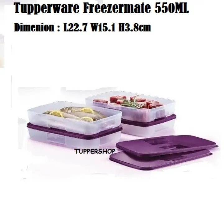 Tupperware Freezermate 250ml / 550ML (1)