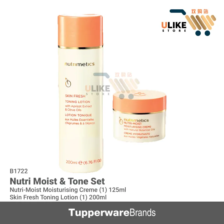 Nutri Moist & Tone Set / Nutrimetics / Tupperware