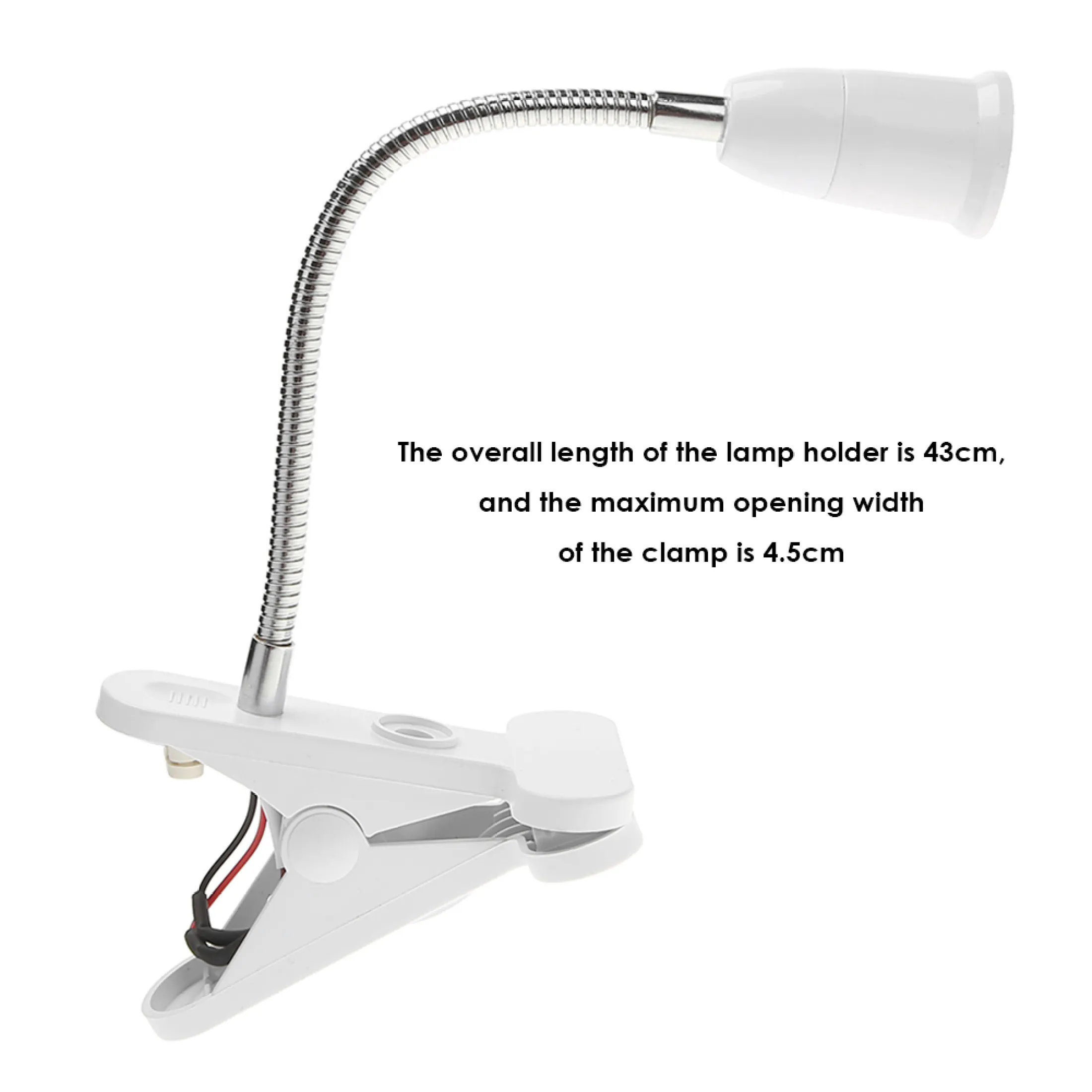 E27 Clamp Lamp Holder For Led Clip, Table Lamp Holder Clamp