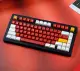 【Keycap Only】Evangelion EVA Keycap EVA-02 Keycap key cap SA Profile PBT Double Shot Keycap For Cherry MX Switch Customized Mechanical Keyboard RK61/Anne Pro 2/GK61. 