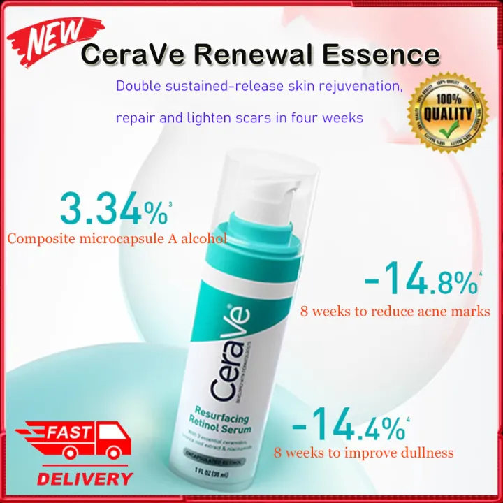 Retinol Essence / Hyaluronic Acid Essence 30ml Lightens Acne Marks, Improves Dullness, Brightens Skin Tone, Removes Redness, Replenishes Water, And Repairs Skin Barrier